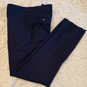 Tessuto Menswear Navy Dress Pants